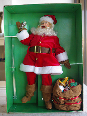 アンティーク商品にてサンタクロース アンティーク 人形 - クリスマス